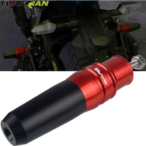 For Suzuki SV650 SV 650 1999 2000-2018 SV650X 2018-2020 Motorcycle CNC Crash Pads Exhaust Slider Crash Protector with SV650 logo