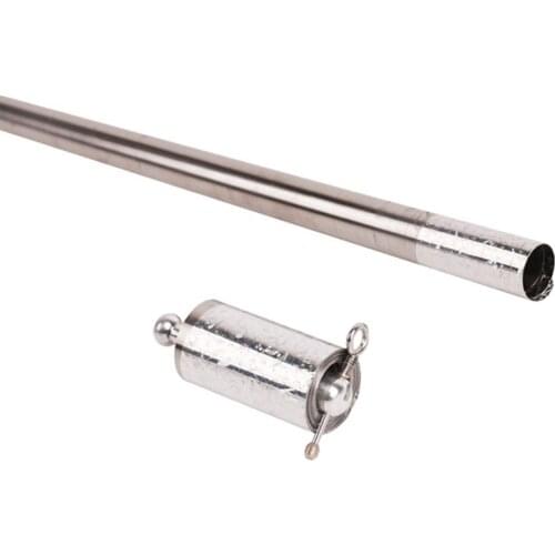 1.1/1.3/1.5m Stainless Steel Pocket Self-defense Telescopic Stick Portable Martial Arts Performance Metal Extension Poles