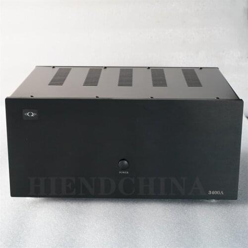 3 Channels AV power amplifier YC-3400A high power rear stage HIFI power amplifier 400W*3 8ohms 600W*3 4ohms