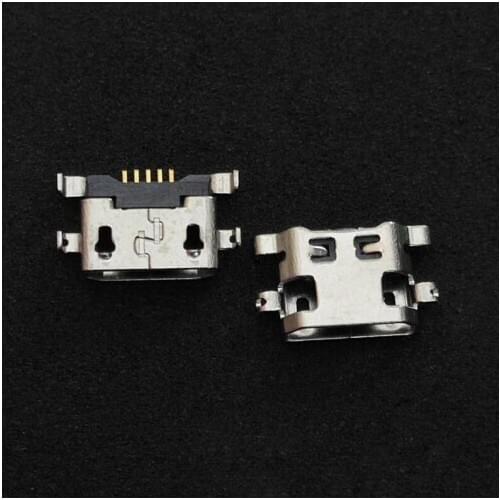 50pcs micro mini USB Charging Port Dock plug jack socket Connector 5pin Repair Parts For Huawei Y3-2 Y3-II Y3 2 3G 4G