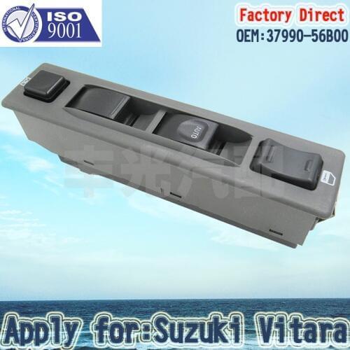 Factory Direct 37990-56B00 Auto Power Window Control Switch Apply for 1992-1998 Suzuki Vitara
