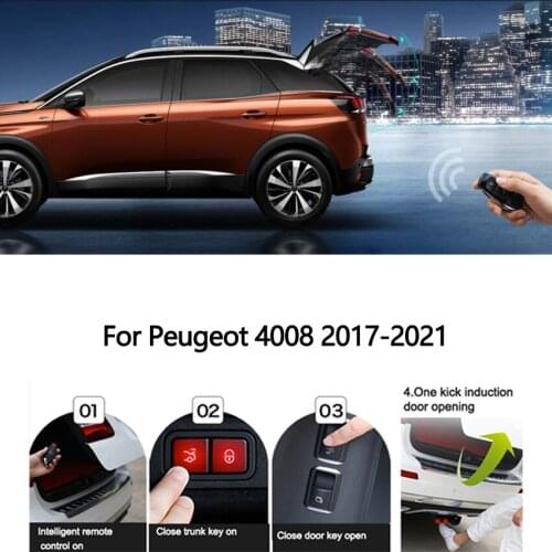 Car Accessories Electric Tail Gate Lift For Peugeot 4008 2017-2021 Electric Tailgate Operated Trunk Electronic