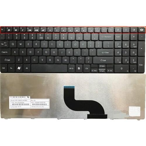 Free Shipping!! 1PC New Laptop Keyboard Stock For Bell Packard Easynote V104702AK2 TK81 TK37 TK81 LM85