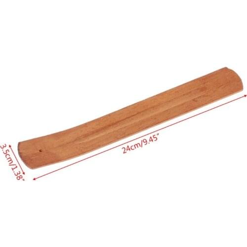 P82C Natural Wooden Incense Stick Holder Catcher Burner Holder Home Decoration