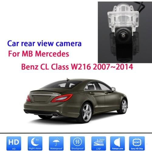 For MB Mercedes Benz CL Class W216 HD Rear Camera 2007~2014 High Resolution 170 Degree Waterproof High Quality Reversing