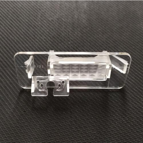 EEMRKE Car Rear Camera Bracket Mount License Plate Lights Housing for Smart Fortwo Coupe Brabus/Fortwo EV/Fortwo Cabrio