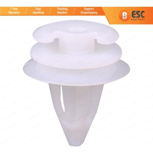 ESC ECF2501 10 Pieces Door Trim Panel Retainer White for BMW and Ford : 51411973500