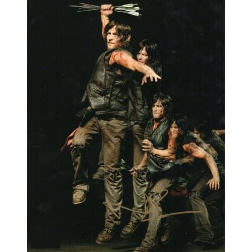 The Walking Dead Signed Movie Art Silk Poster Print 24x36inch