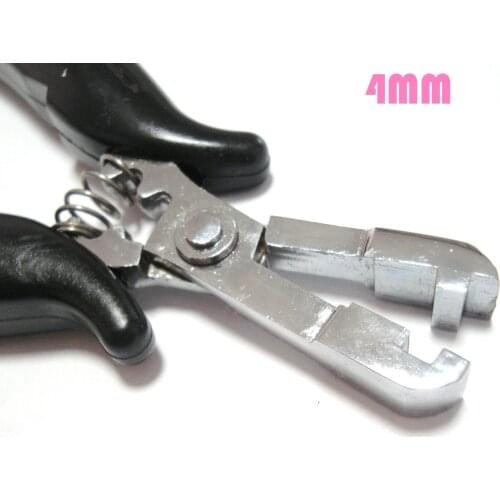 4MM Suqar Type Pliers For Hair Extension, Hair Pliers For Pre Bonded Hair Extensions