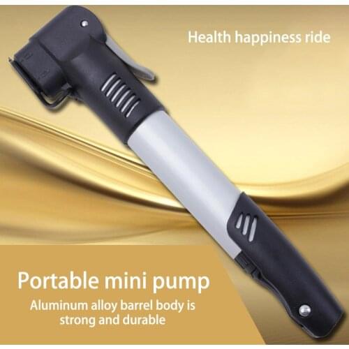 Portable Bike Air Pump Electric Motorcycles Bicycle Tire Pumps Football Soccer Basketball Inflator Convenient Bike Air Hand Pump