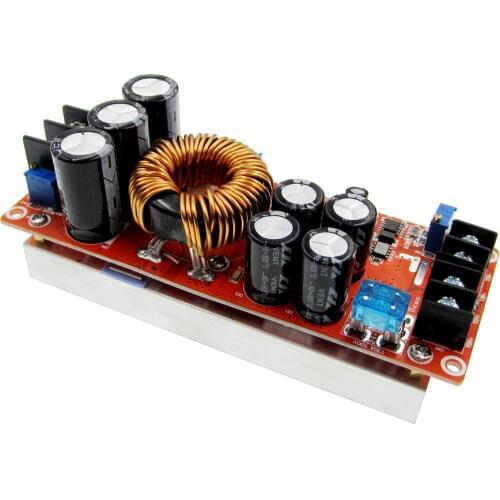 DC 20A 1200W Step-Up Boost Constant Current Module Variable Voltage Power Supply IN 8-60V Step Up Module Top Quality