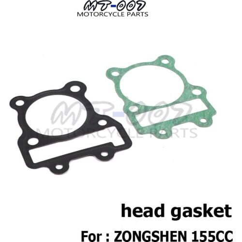 Motorcycle engine head gasket for Zongshen 155cc ZS155 Kayo 150 155 160cc Dirt Pit Bikes free shipping