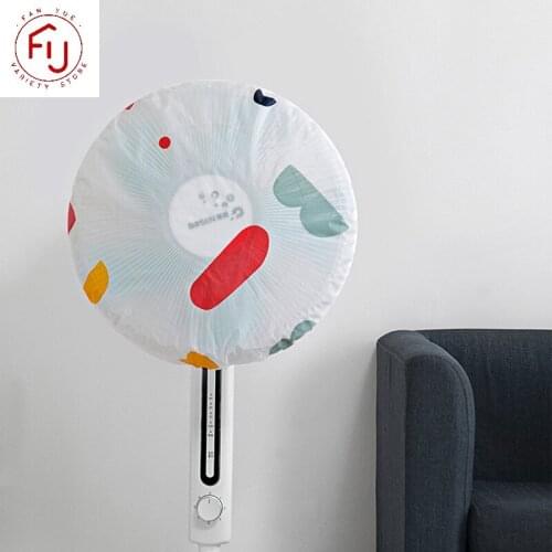 Round Eletric Fan Dust Cover Diameter 45cm Nets Fan Cover Waterproof Dustproof Stand Fan Cover Fan Guard Storage Bag