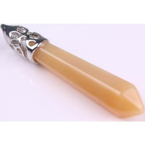 Mixed Natural Gems Stones Hexagonal Pointed Healing Reiki Chakra cornelian Necklaces Earrings Pendant Beads Jewelry Craft