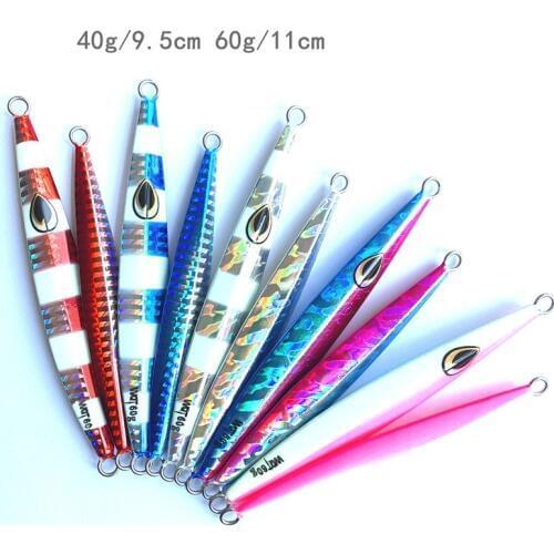 Ufishing New Metal Slow Jigbait 2020 Long Shot Jigging Lure for Fishing 1Piece/Lot Pike Baits