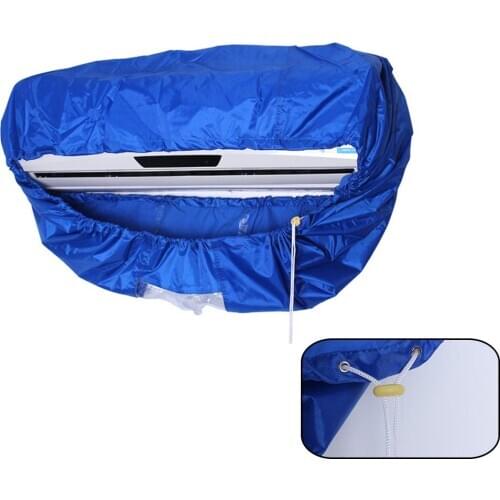 Air Conditioner Waterproof Cleaning Cover Scalable PU Cover For Wall-mounted Air Conditioners