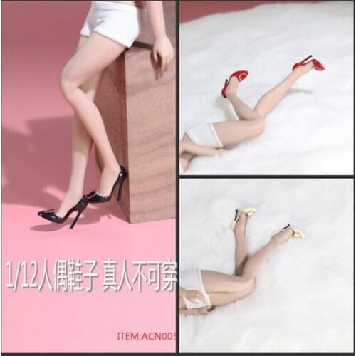 1/12th ACN005 Female Soldier Elegant &Romantic French OL Stiletto Heels