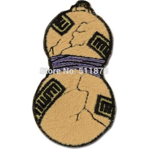 3" Shippuden Gaara Gourd anime Movie TV Series cosplay Embroidered iron on patch APPLIQUE