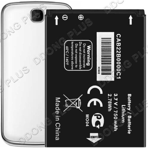 CAB22B0000C1 Battery For Alcatel OneTouch OT-2010 2010A 2010D 2010E 2010X 2012D 665A Battery Replacement Repair Part