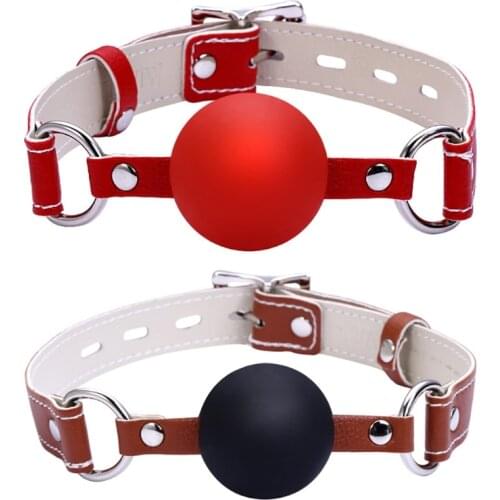 Erotic Bondage Restraint Toy Mouth Plug Mouth Ball Couples Flirt Fetish Fantasy Bdsm SM Adult Game Sex Toy