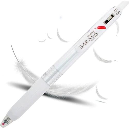 3pcs/lot Japan ZEBRA JJ99 Red Feather Limited Gel Pen Student Creative Stationery Signature Pen School Writing Stationery 0.5mm