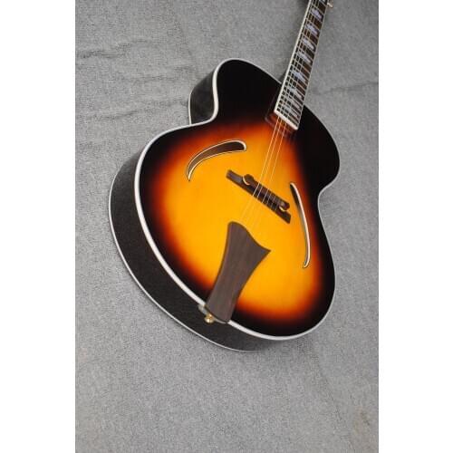Factory customized single acoustic guitar 6 guitar hollow body, lightweight guitar, support customization