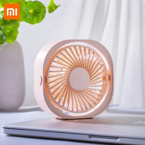 New 360 degrees USB Fan Cooler Cooling Mini Fan Portable 3 Speed Super Mute Cooler for Office Cool Fans Car Home Notebook Laptop