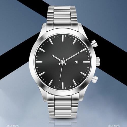 2021 New Business Watches Men Date Clock Quartz Watch For Men Waterproof Stainless Steel Wrist Watch Relogio Masculino