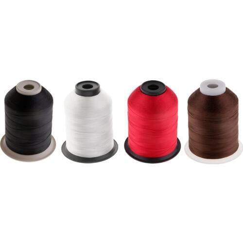 Durable Nylon Whipping Wrapping Thread for Fishing Rod Ring Guides 2187 Yds Black/ White/ Red/ Brown Fishing Accessories