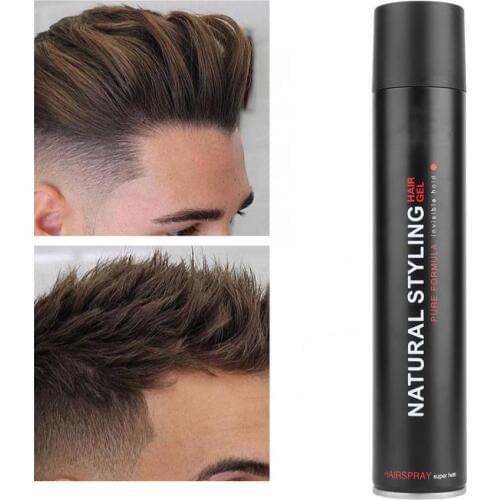 350ml Professional Hair Fluffy Spray Long-lasting Hair Powder Increases Hair Volume Barber Salon Men Hair Spray Styling Tools