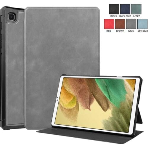 PU Leather Cover for Samsung Galaxy Tab A7 Lite 8.7 2021 Stand Funda Tablet Case for Galaxy Tab A7 8.7 Inch SM-T220 T225