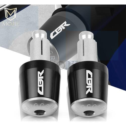 Motorcycle Handlebar Grips End Handle Bar Cap End Plug For HONDA CBR1000F CBR1000RR CBR1000S CBR1100XX CBR125R CBR150R CBR250