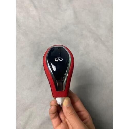 Fit for Infiniti Q50/Q50L Q50Q60QX70QX80 Q50Q50LQ60 carbon fiber shift knob gear lever gear head handball