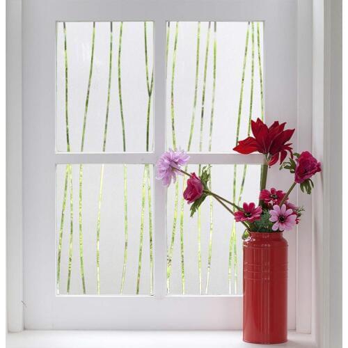 200cm Window Self-adhesive Film ,for Privacy and Light Protection | Vinyl Static Cling Decor Window Sticker for Home and Office