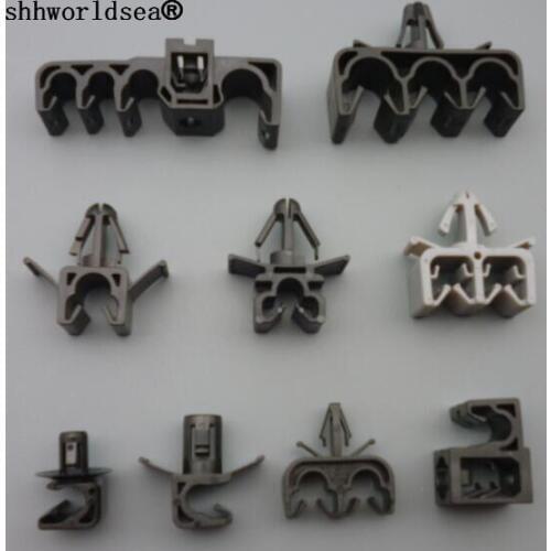 Shhworldsea 100pcs Auto Clip And Fastener Routing Clip For Toyota Hiace Plastic Auto Fastener For Toyota Hiace