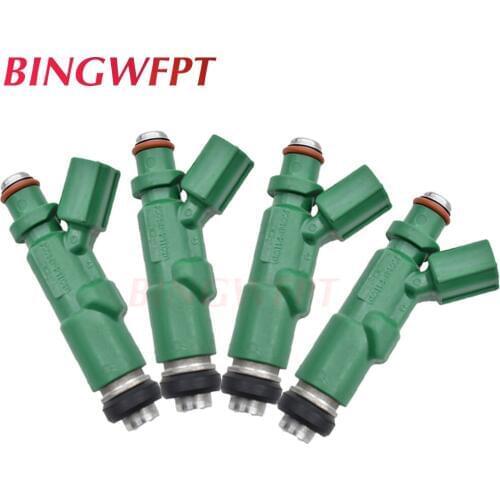 4PCS 23250-21020 23209-21020 fuel injectorS for TOYOTA EU Yaris 1999~2002 Prius 2000~2009 Yaris/Echo Verso 1999~2002 3.0L 1NZ
