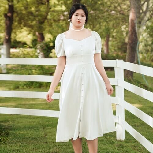 Strapless Evening Dress Short Sleeves Tea-Length A-Line Bow Zipper Back White Ruched Simple Plus Size Women Formal Gowns D468