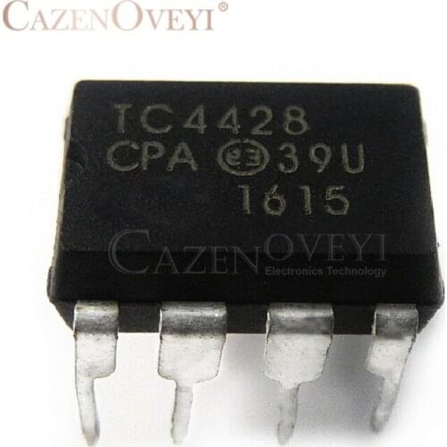 10pcs/lot TC4428CPA TC4428 TC4429CPA TC4429 DIP-8 In Stock