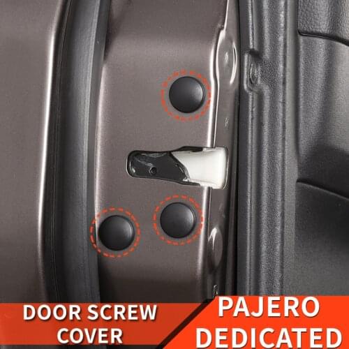 Mitsubishi Pajero Accessories v73v75v77v87v93v97 Door screw cover Pajero io Full Pinin Montero Modification Decoration