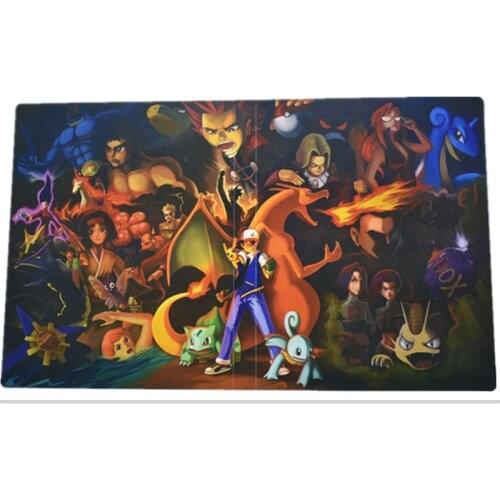 144PCS Pokemon Album Book Cards Anime Vmax Holder Collection Handbook Trading Card Album for Pokemon Up To Trading Cards Kid Toy