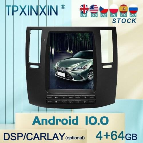 10.0 For Infiniti FX FX35 FX45 2008 - 2010 Android Car Stereo Radio with Screen Tesla Radio Player Car GPS Navigation Head Unit