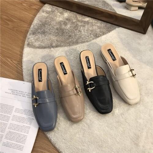 Bailamos Women Mules Summer Slippers Flip Flops Women Beach Summer Slippers Mules Shoes Women sandals mujer 2021