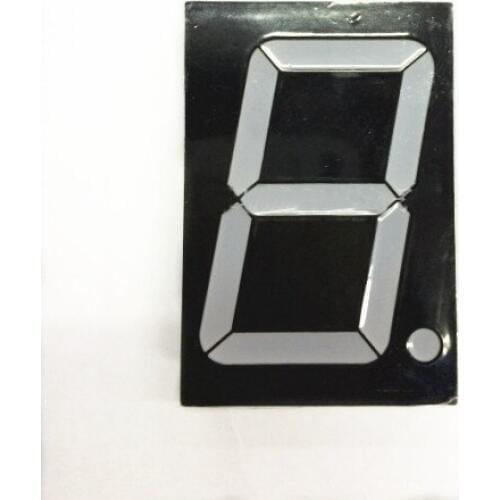 Free Ship 50pc Common cathode 1.8inch 1 bit digital tube display Red color factory direct led digital tube