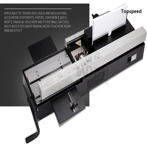 A4 size Wireless Glue Book Binding machine Booklet Binder