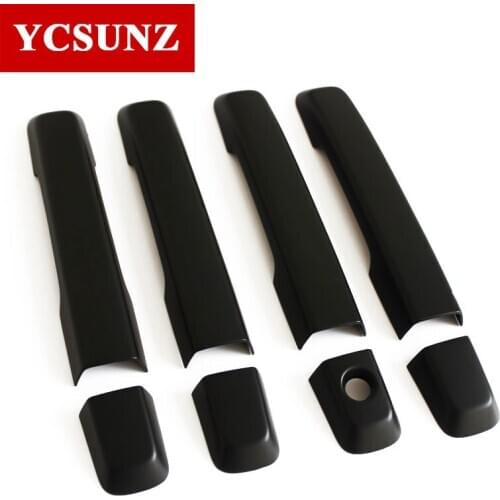 2016 black door handle cover For Isuzu mux 2017 Accessories Handle For Isuzu mux 2013 2014-2017 2018 2019 2020 Ycsunz