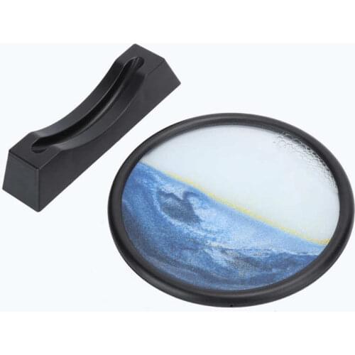 Home decor Metal Dynamic Sand Picture Moving Painting for Home Decoration Ornament Desktop Art Gifts Figurine home