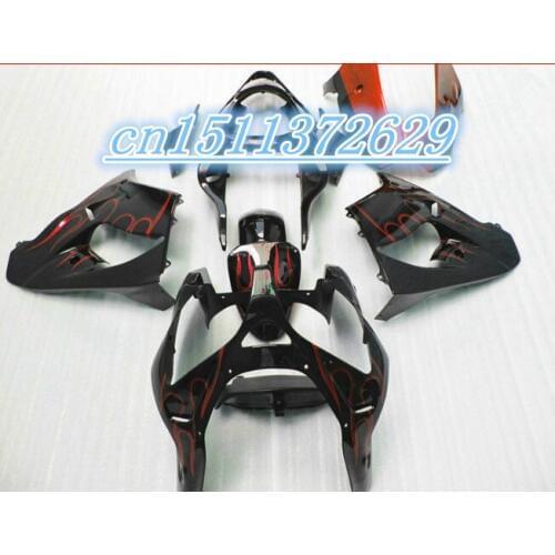 Dor-high quality KAWASAKI ZX9R NINJA 2002-2003 red black Body ZX-9R ZX 9R 02 03 ZX9 R 2002 2003 Fairing Kit for D
