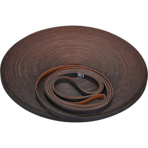 GT2 Belt Synchronous Belt, Open 2GT Timing Belt, Width 6MM, Rubber, GT2-6MM Wear Resistant For 3D Printer Parts