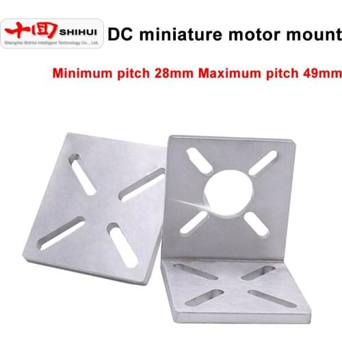 750/755/775/799/859/997 Motor Bracket Fixed Seat Diy DC Micro Motor Aluminum L-Shaped Fixed Bracket