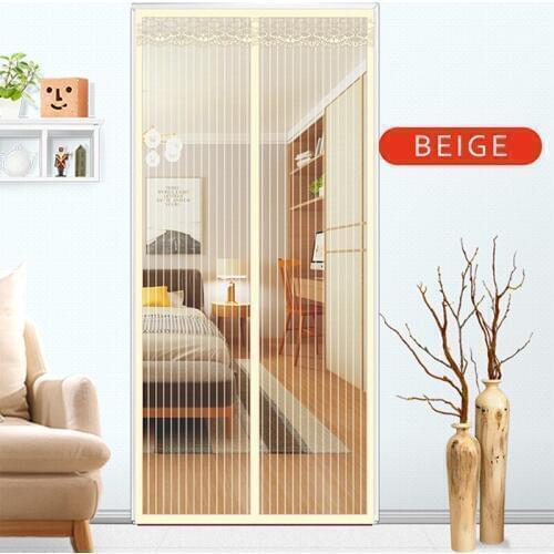 Pets Can Pass Summer Magnetic Magic Net Anti Insect Fly Bug Curtain Room Mesh Automatic Closing Magnetic Screen Door Curtains